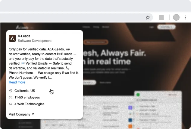 Any Website Integration